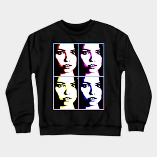 Portrait in 4 colors Crewneck Sweatshirt